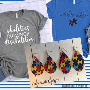 Shirt and earring set